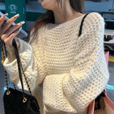2026 Autumn And Winter New Coarse Needle Sweater Women Wear Loose Lazy Soft Knitwear Women's Coat