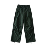 Spice Girls Spring And Summer Personality Beer Girl With The Same Paper Bag Trousers Drawstrings And Comfortable Jazz Dance Casual Pants