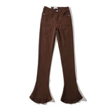 Spice Girls Spring New Super-Scinated Long Lane Horseshoe Trousers