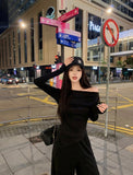 Korean Version Of Early Spring A Set Of Small Slant Shoulders To Reduce The Age Of Long Sleeve Blouse Casual Broad Legs Leisure Trousers Two Sets