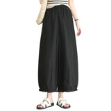 Nine-Legged Trousers Women's Summer Thin 2026 New Loose Straight Air Pants White Trousers