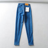 Summer High Elastic Thin Model Of Low-Footed Pencil Pants Raised Hips Thin