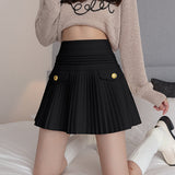Real Shooting 2026 Winter New Net Red Sweet And Spicy Wind Repair Height Waist Thick Hairs Of The Hundred Fold Skirts And Half-Dress Skirts Women
