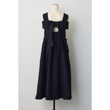 Real Shooting New Bubble Sleeve Nail Bead Lantern Sleeve Sweater + Two Bow Female Hairs Vest Dress Suit